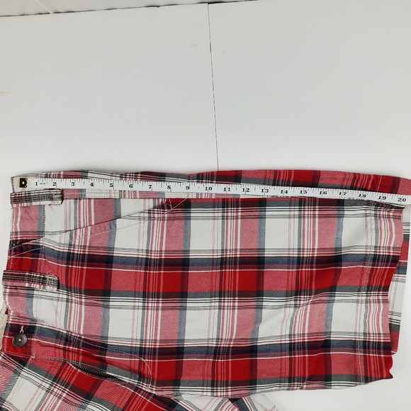 Plugged Clothing men's cotton plaid shorts size 32 - Picture 9 of 9